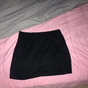 SHEIN Black skirt with a slit